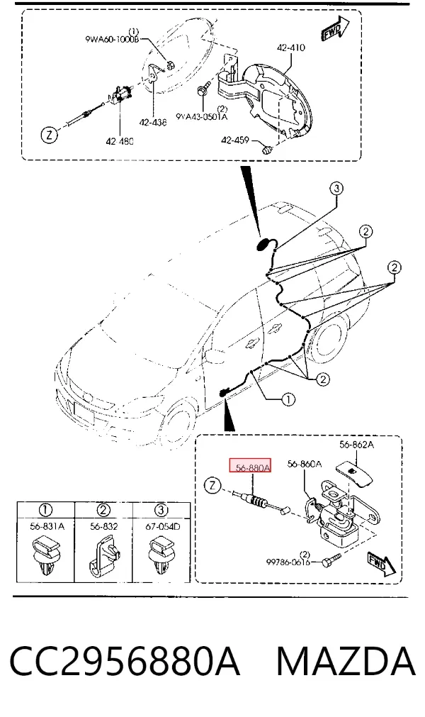  CC2956880A Mazda