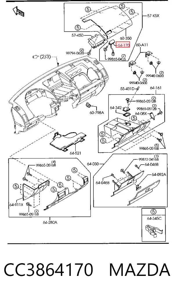  CC3864170 Mazda