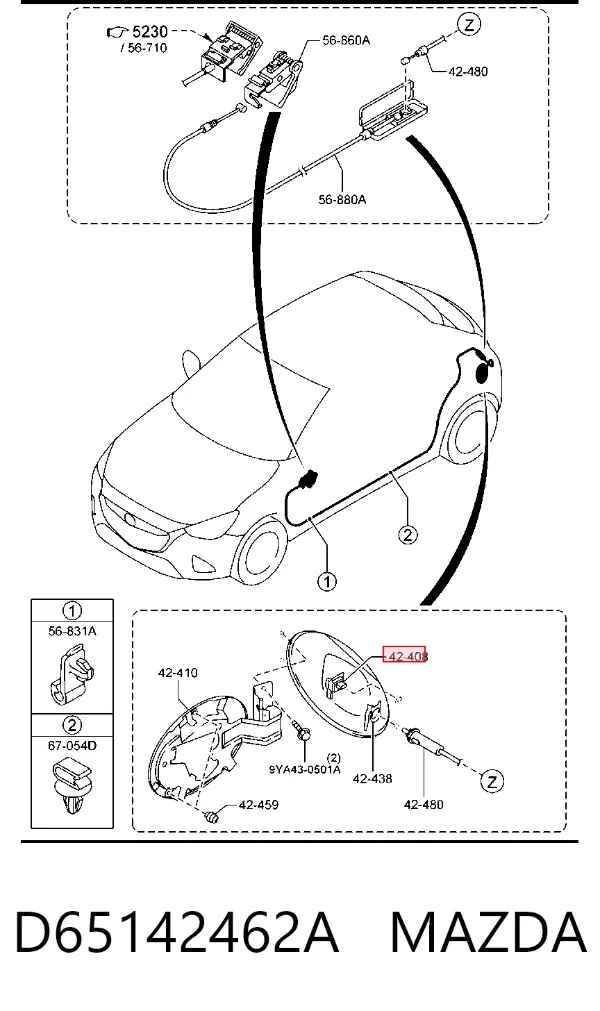  D65142462A Mazda