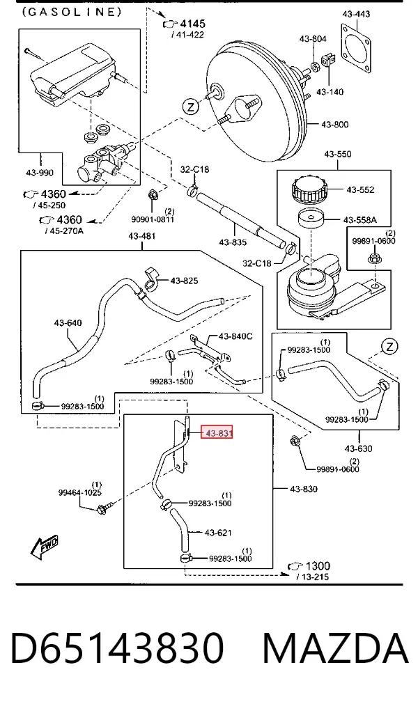  D65143830 Mazda