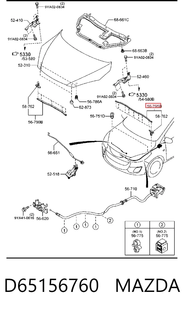  D65156760 Mazda