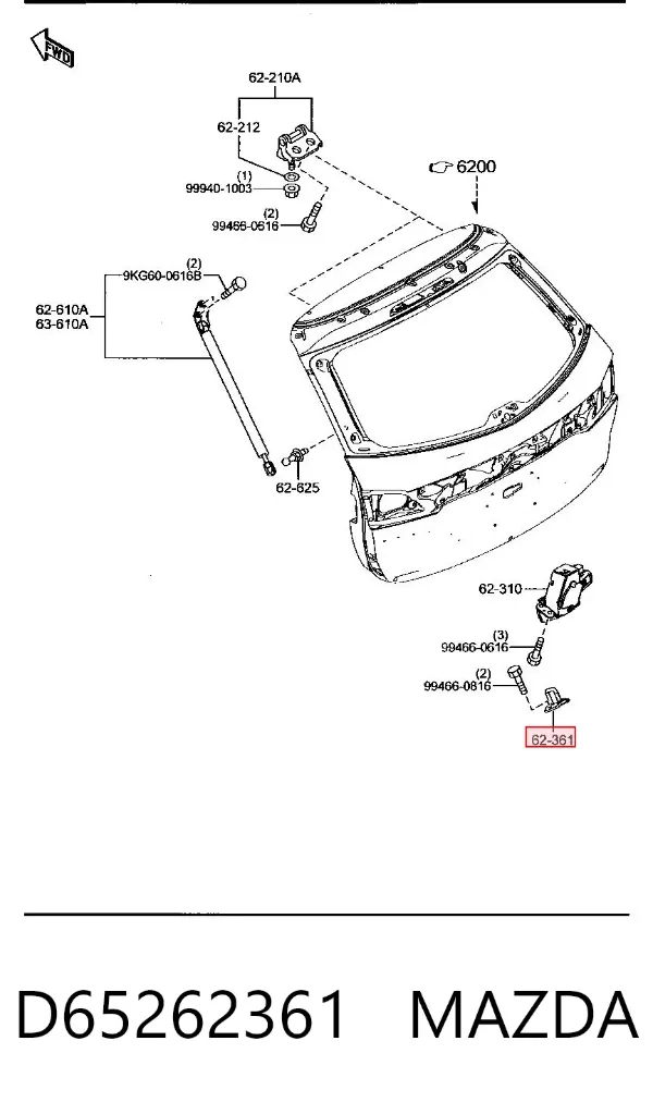  D65262361 Mazda
