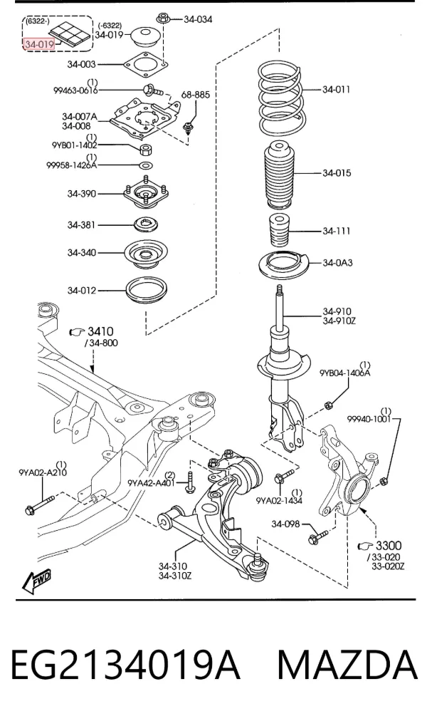  EG2134019A Mazda