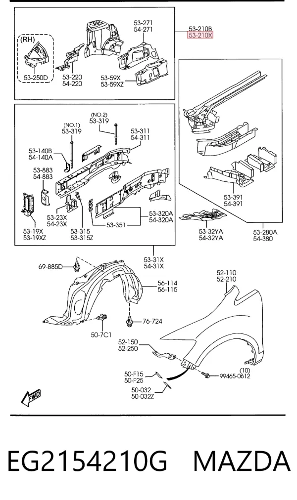 EG2154210G Mazda