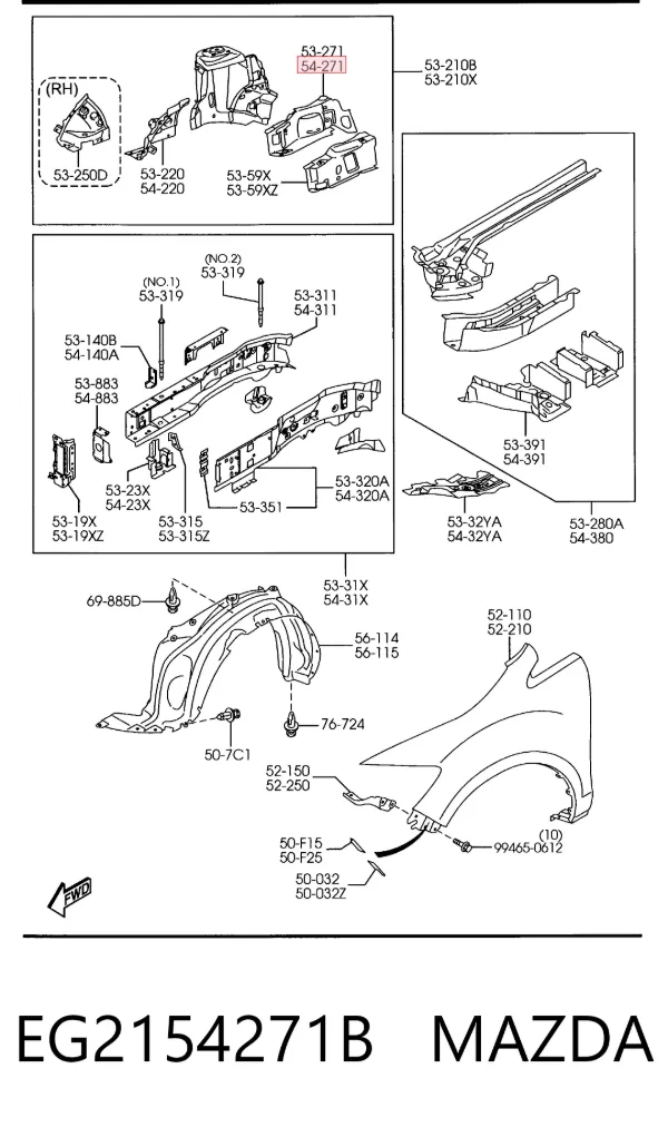  EG2154271B Mazda