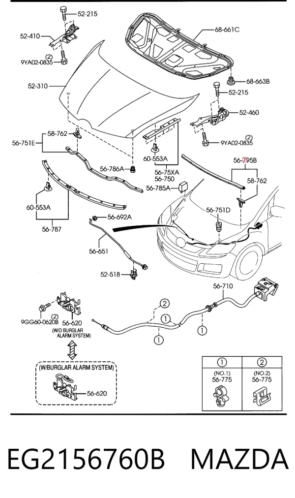  EG2156760B Mazda