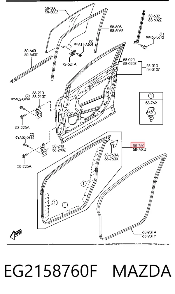  EG2158760F Mazda