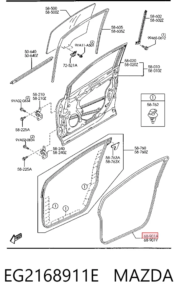  EG2168911E Mazda