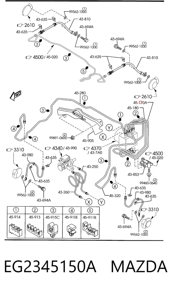  EG2345150A Mazda