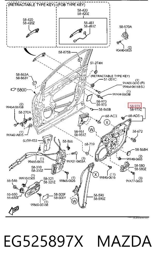  EG525897X Mazda