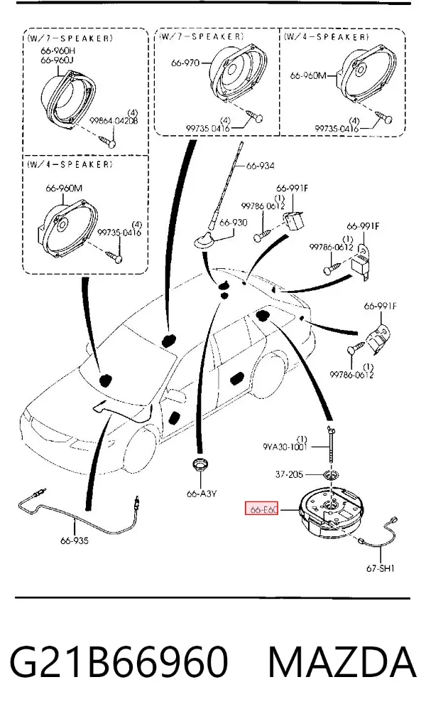  G21B66960 Mazda