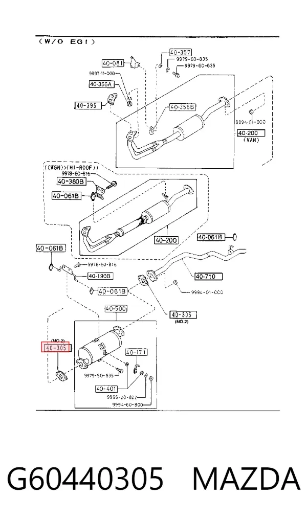 Vedante de tubo de admissão do silenciador KIA Carnival II