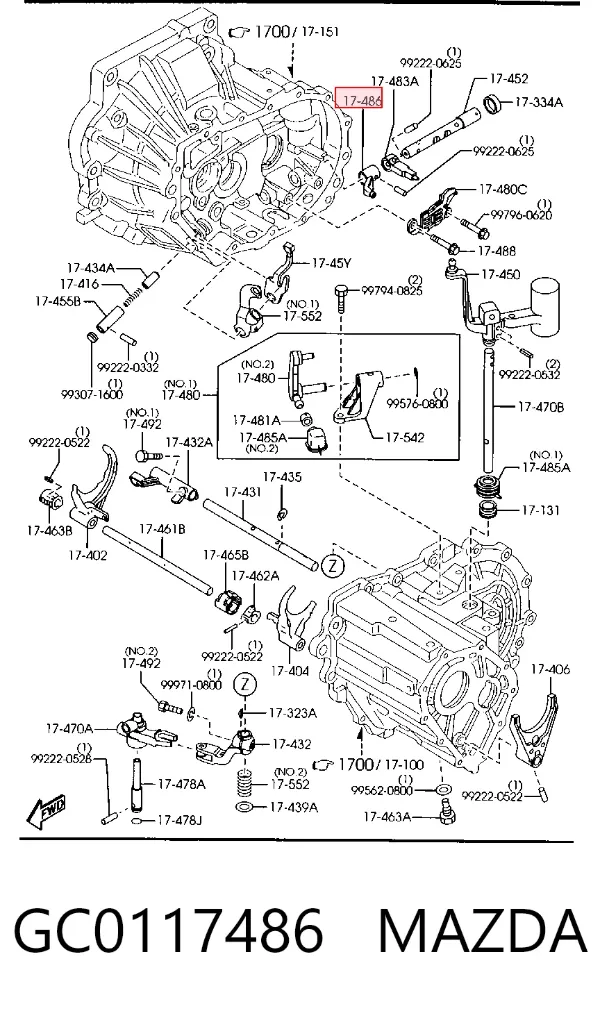  GC0117486 Mazda