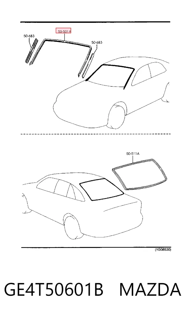 Compactador de pára-brisas Mazda 626 V