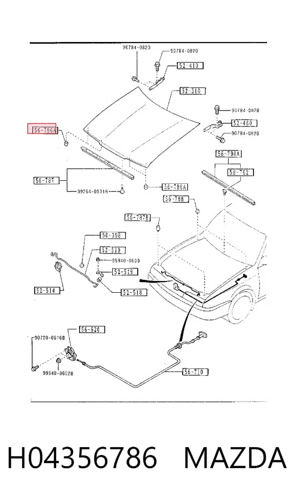  H04356786 Mazda