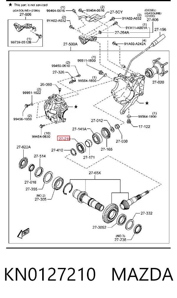  KN0127210 Mazda
