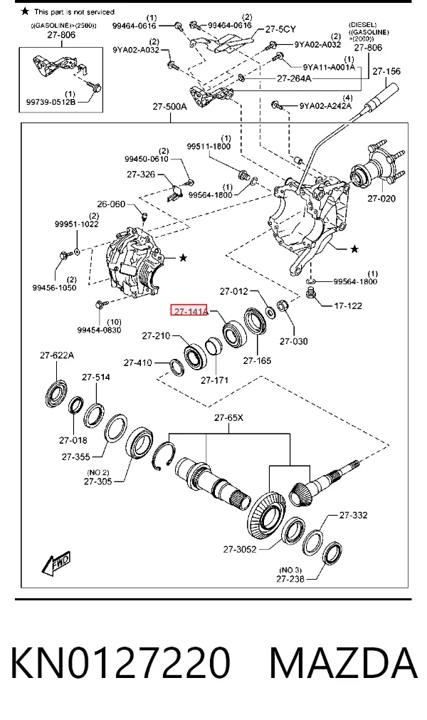  KN0127220 Mazda