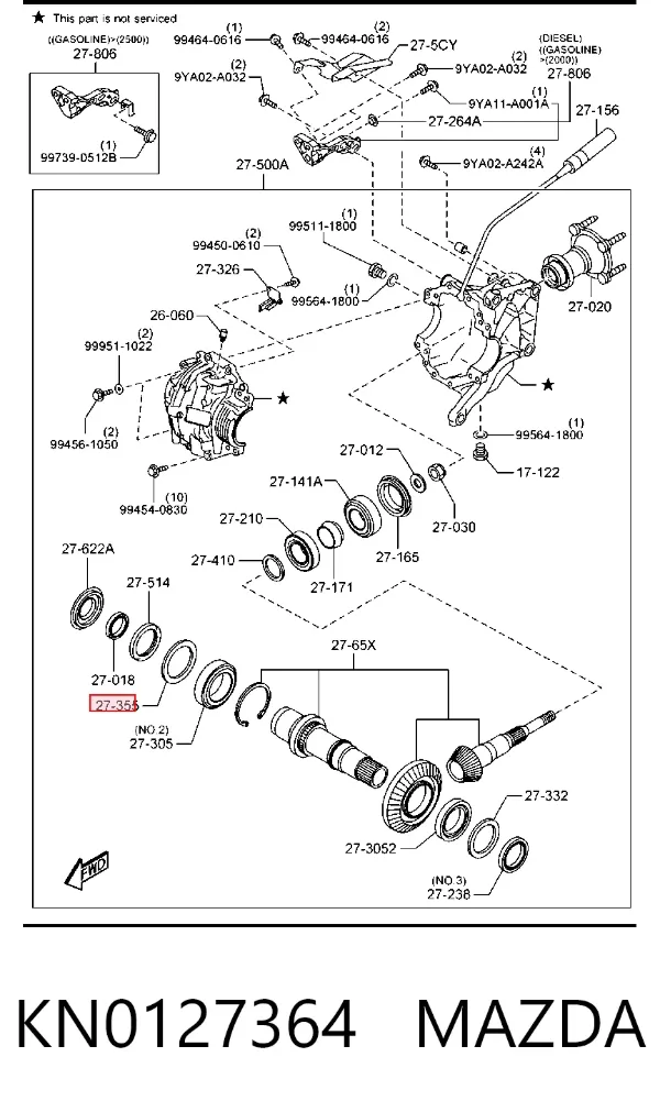  KN0127364 Mazda