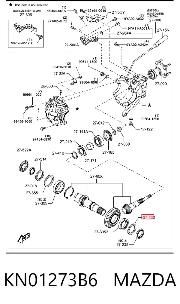  KN01273B6 Mazda