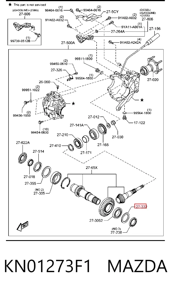  KN01273F1 Mazda