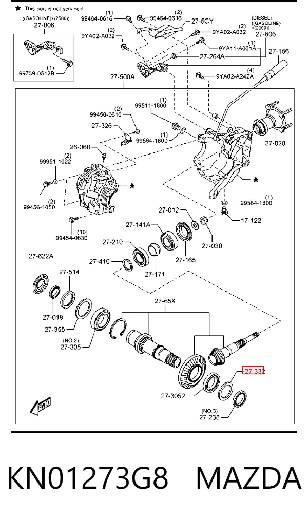  KN01273G8 Mazda