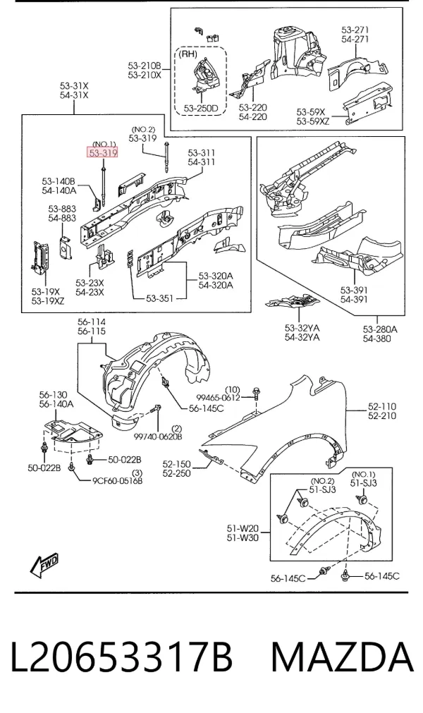  L20653317B Mazda