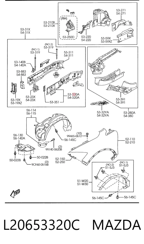  L20653320C Mazda