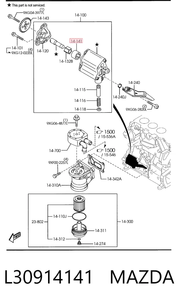  L30914141 Mazda