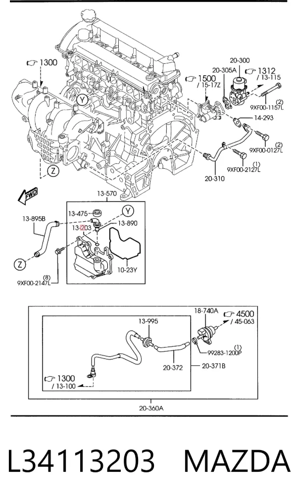  L34113203 Mazda