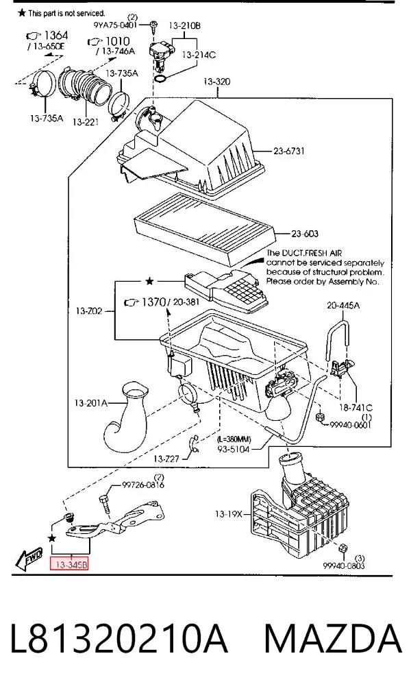  L81320210A Mazda