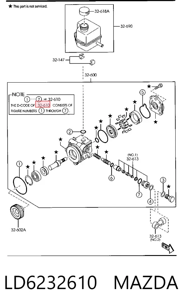  LD6232610 Mazda
