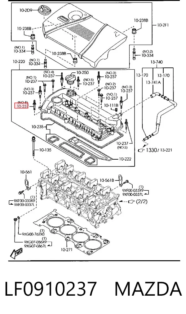  LF0910237 Mazda