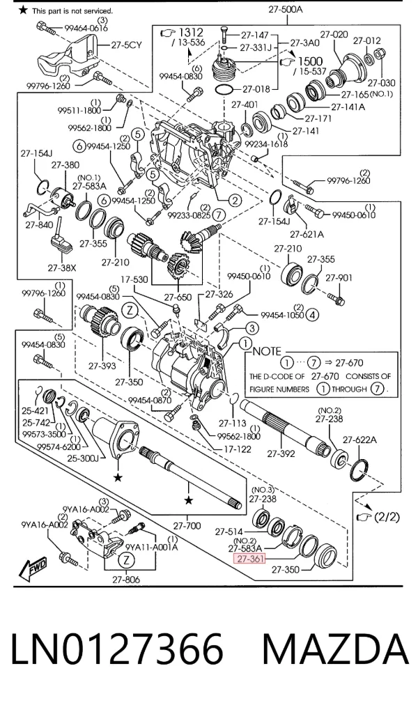  LN0127366 Mazda