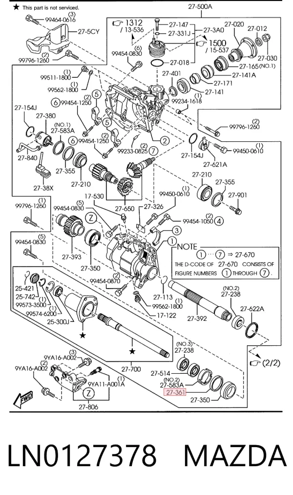  LN0127378 Mazda