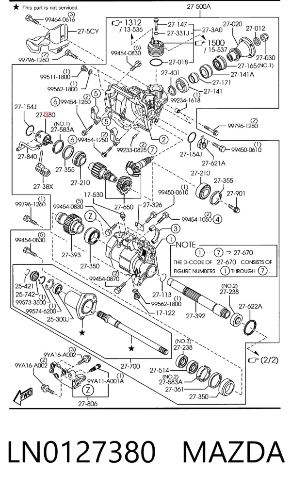  LN0127380 Mazda