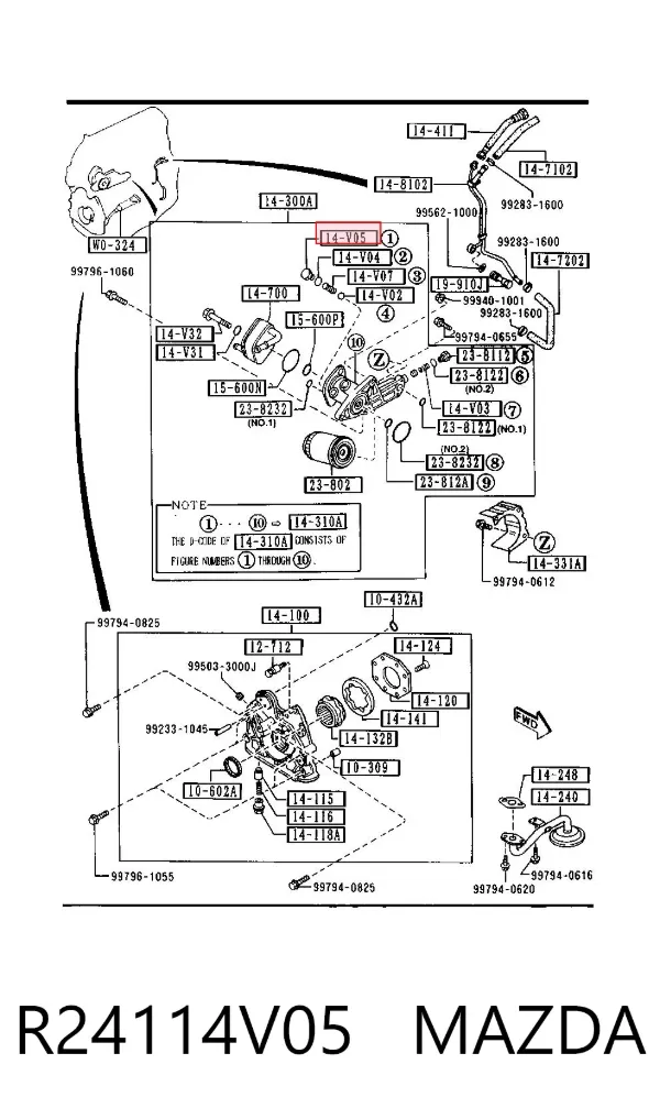  R24114V05 Mazda