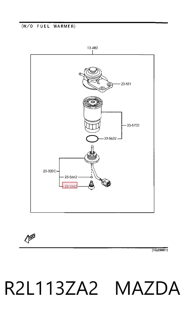  R2L113ZA2 Mazda