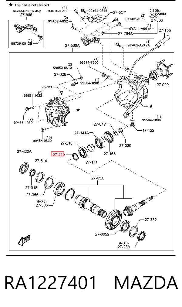  RA1227401 Mazda