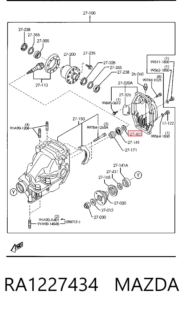  RA1227434 Mazda