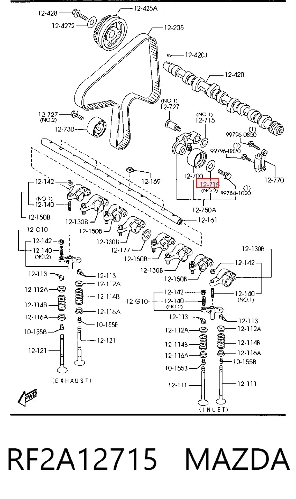  RF2A12715 Mazda