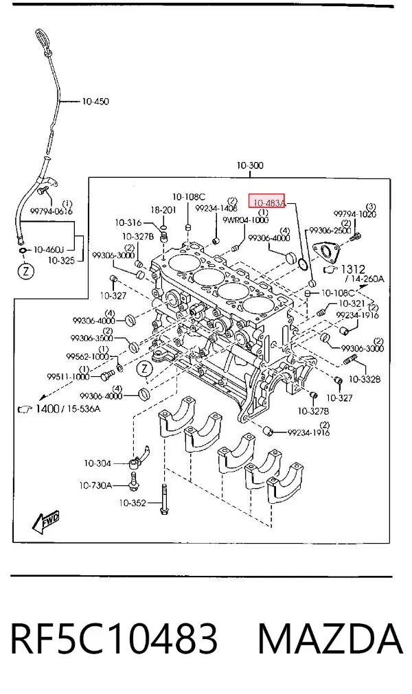  RF5C10483 Mazda