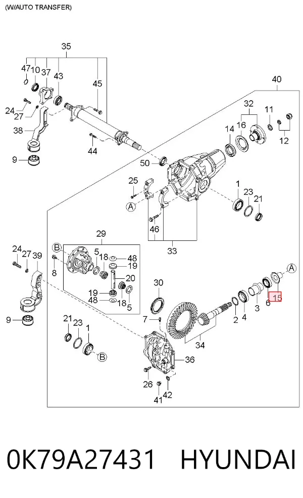  0K79A27431 Hyundai/Kia