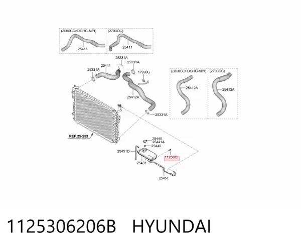  1125306206B Hyundai/Kia