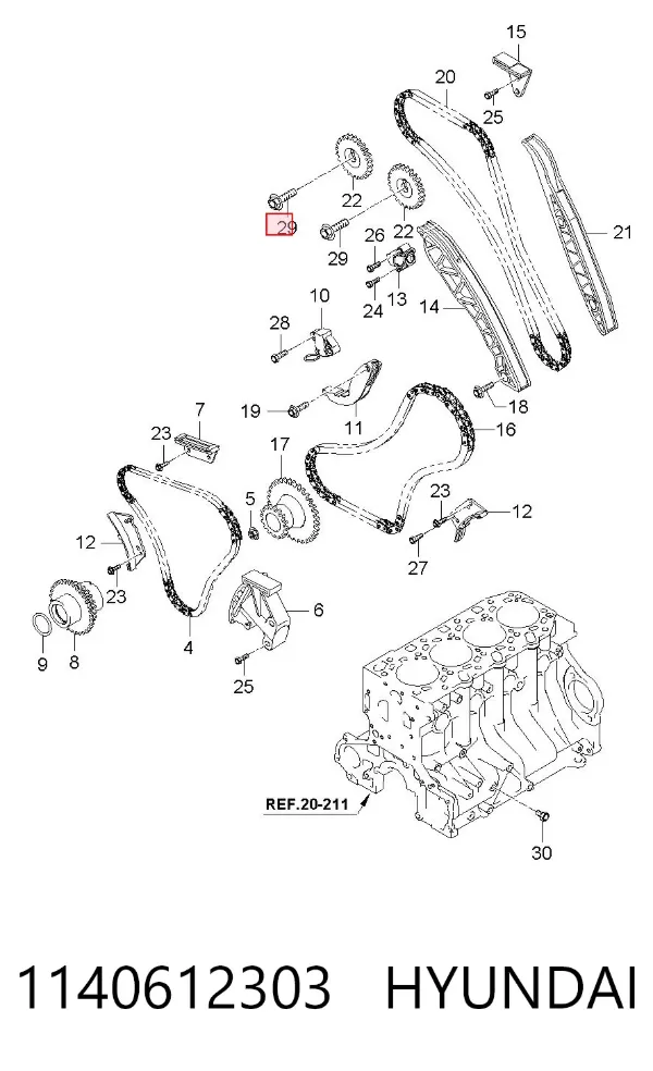  1140612303 Hyundai/Kia