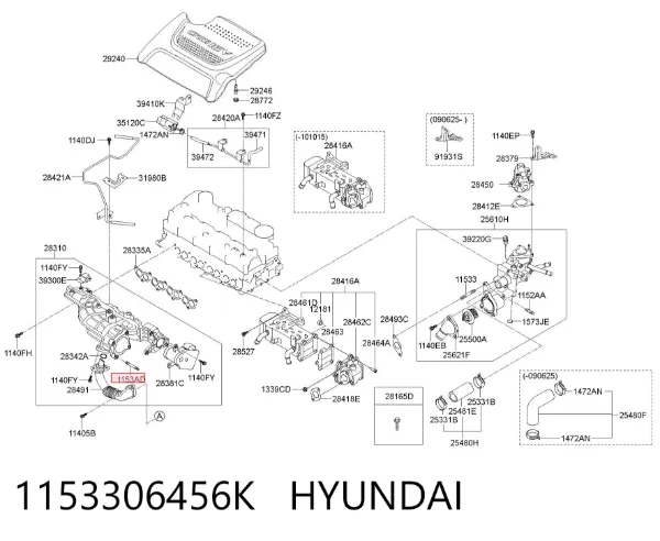  1153306456K Hyundai/Kia
