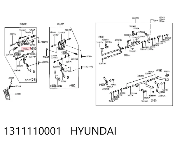  1311110001 Hyundai/Kia