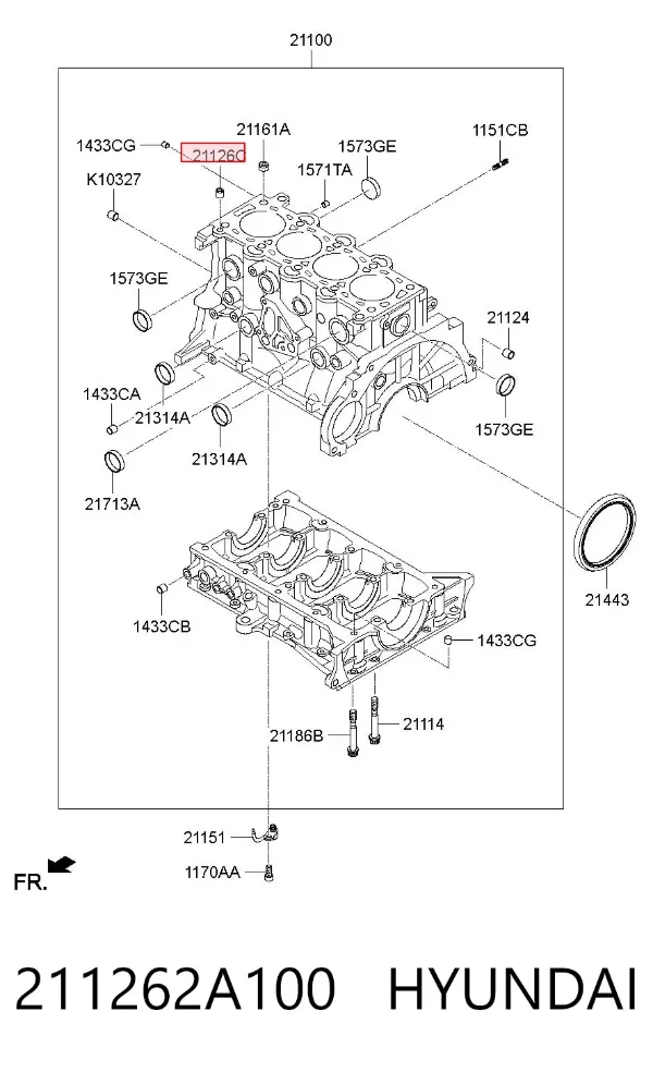  211262A100 Hyundai/Kia