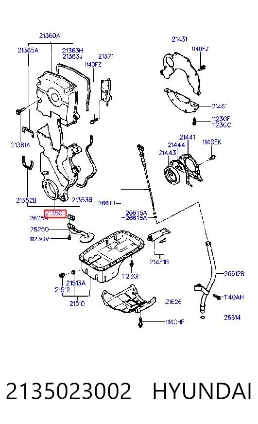 2135023002 Hyundai/Kia