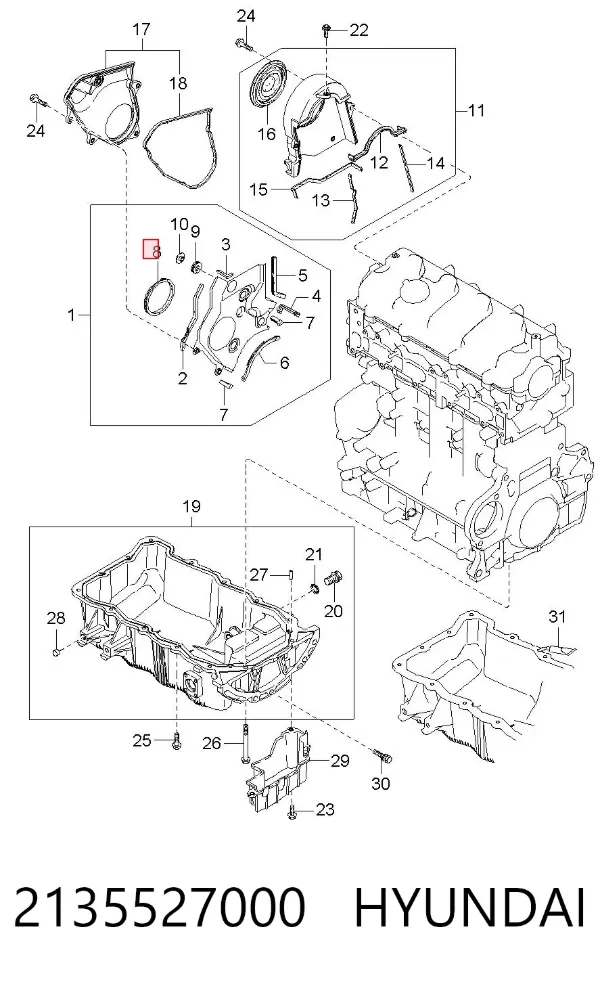  2135527000 Hyundai/Kia
