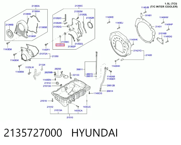  2135727000 Hyundai/Kia